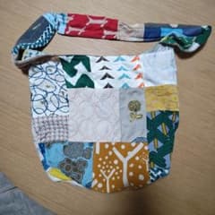 ミナ・ペルホネン パッチワークデザイン ショルダーバッグ - メルカリ