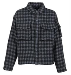 MLVINCE MILITARY CHECK JACKET /BLK ジャケット - メルカリ