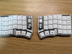 Cornix 分割キーボード シルバー - メルカリ