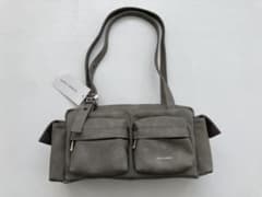 Samo Ondoh グレー ショルダーバッグ - メルカリ