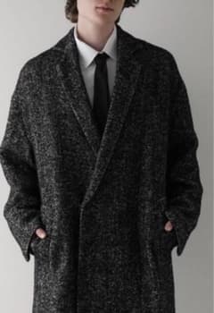 CTHY LUXURY MATERIAL CHESTDR COATツイードコート - メルカリ