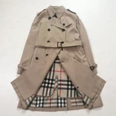 希少XL バーバリーロンドン トレンチコート メガチェック ベージュ