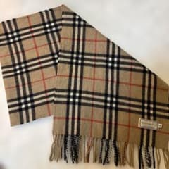 Burberrys バーバリー ノバチェック カシミヤ100% マフラー - メルカリ