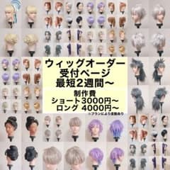 コスプレ ウィッグオーダー 受付ページ 2025/05/08新設 - メルカリ