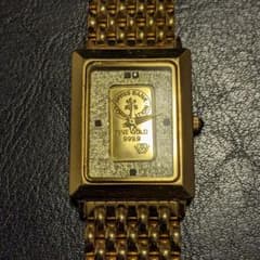 腕時計 999.9 FINE GOLD ゴールド インゴット ELGIN 純金 - メルカリ