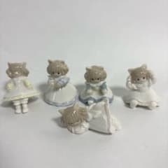 大島弓子 綿の国星 チビ猫陶器フィギュア5体セット - メルカリ