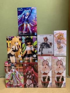 未開封】美少女プライズフィギュア まとめ売り 8種9体セット - メルカリ