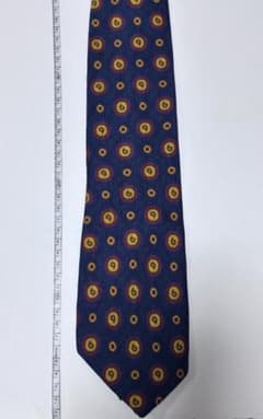 ゼニア ドット柄ネクタイ Ermenegildo Zegna シルク100％ - メルカリ