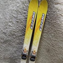 KAZAMA】カザマ ジュニア スキー板 SPAX 120 ビンディング - メルカリ
