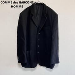 コムデギャルソン オム 1998 田中オム 縮絨ウール 4B ジャケット 黒