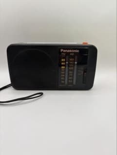 Panasonic FM/AM ポータブルラジオ レトロ昭和 動作品 ジャンク - メルカリ