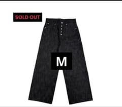 9/S PROJECT BUTTON FLY DENIM - BLACK M - メルカリ