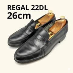 美品】25.5 26 REGAL リーガル ローファー 22DL 黒 ビブラム - メルカリ