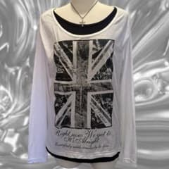 00s 長袖 ロンT y2k 平成ギャル グランジ お兄系Archive 白 - メルカリ