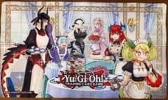 遊戯王 公式 YCS 2025 ドラゴンメイドのお心づくし プレイマット 北米