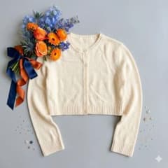 FOXEY フォクシー クロップドカーディガン カシミヤ - メルカリ