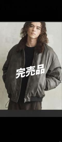 Casper John MA-1 bomber jacket - メルカリ