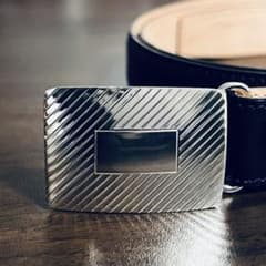 VINTAGE TIFFANY ティファニー ダイアゴナル バックル ベルト - メルカリ