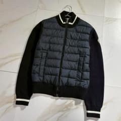 極美品】モンクレール 25年モデル ダウン カーディガン 切り替え