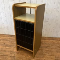 昭和レトロ 木製 コールキャビネット 電話台 ファックス台 コンソール