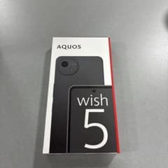 新品未開封 AQUOS wish5 SH-52F黒 ① - メルカリ