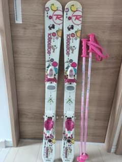 Rossignol Fun Girl 100cm スキー 子供 キッズ ロシ - メルカリ