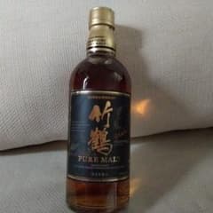 未開栓 NIKKA ニッカ 竹鶴 ピュアモルト 黒ラベル 500ml 43% - メルカリ