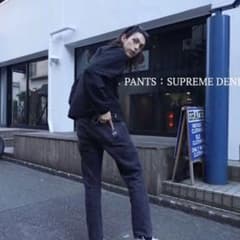 Supreme Regular Jean Washed Black 32 - メルカリ