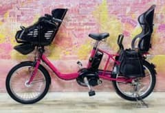 ZK3500 「大容量13.2Ah」電動自転車パナソニック 子供乗せ 20インチ