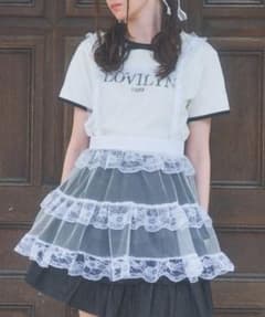 Lovilyn ラヴィリン 推し活チュールエプロンワンピース - メルカリ