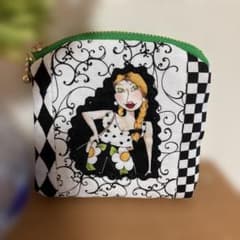 ロラライハリス レア レディ ファスナーポーチ☆ハンドメイド - メルカリ