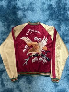 テーラー東洋スカジャン M18425 赤・沖縄 ブルーノマーズ着用 - メルカリ