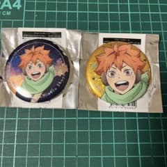 ハイキュー よこはまコスモワールド ホログラム缶バッジ 日向翔陽