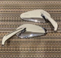 トライアンフ純正 ティアドロップ・ミラー （クローム） スピード