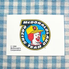 ビンテージ マクドナルド おすそ分け アメキャラ シール ステッカー