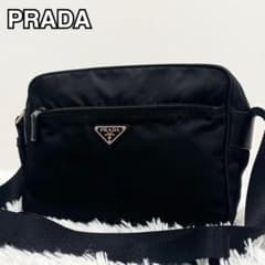 極美品✨プラダ ショルダーバッグ カメラバッグ ナイロン 三角ロゴ