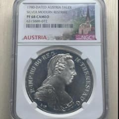 1780 オーストリア マリアT ターラー 銀貨 PF68UC リストライク - メルカリ