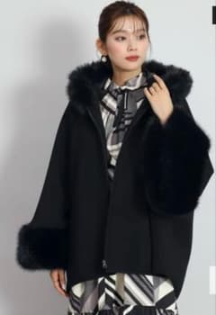 FENNEL（フェンネル）エコファーポンチョコート ヤマダヤ - メルカリ