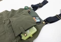 ラッドセンス 撥水オーバーオール カーキ - メルカリ