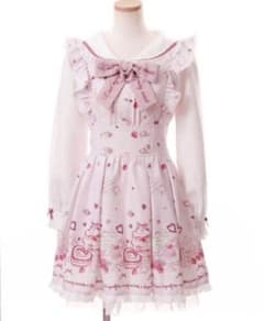 LIZLISA Many Hearts Afternoontea柄 ワンピース - メルカリ