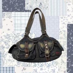 00s archive グランジy2k デニムヴィンテージハンド肩がけ2way - メルカリ