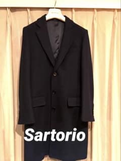 サルトリオ Sartorio カシミヤ混 チェスターコート44 - メルカリ