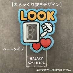 オーダーミニネームボード スマホ用 見て ミニネムボ LOOK 英語 反射
