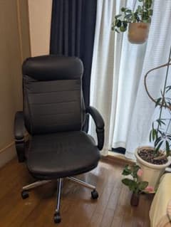 3/8まで出品】ニトリ ワークチェア リカルド ブレスレザー オフィス