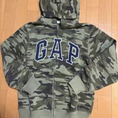 GAP Kids 迷彩柄 ジップアップパーカー XXL - メルカリ