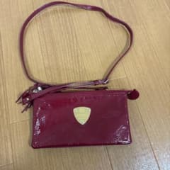 ATAO アタオ ブーブー エナメル お財布ポシェット ショルダーバッグ