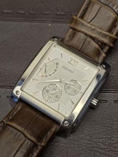 TM012】SEIKOセイコーレトログラード 5Y66-0AC0 タンク腕時計 - メルカリ
