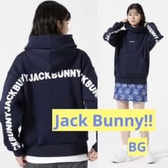 ジャックバニー人気完売KARUISHI裏フリースフーディプルオーバー紺0