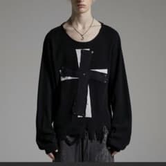 GRANCY クロスパッチダメージ サーマル ロンT S - メルカリ