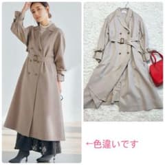 極美品✨コヒナ COHINA ベーシックとろみトレンチコート regular
